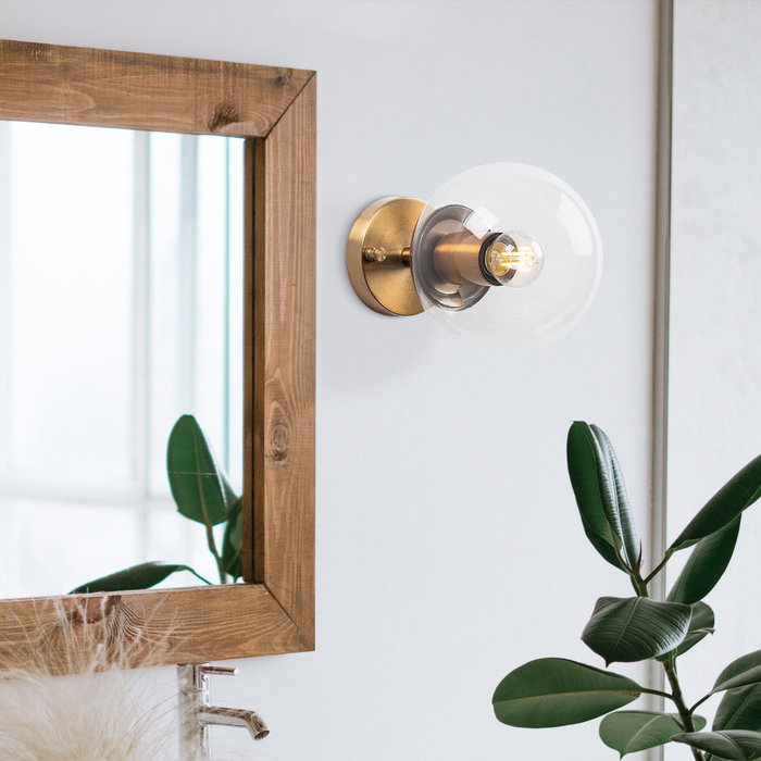 Opviq Lámpara de pared vintage Atmaca - 10235 en cobre Opviq Lámpara de pared vintage Atmaca - 10235 en cobre